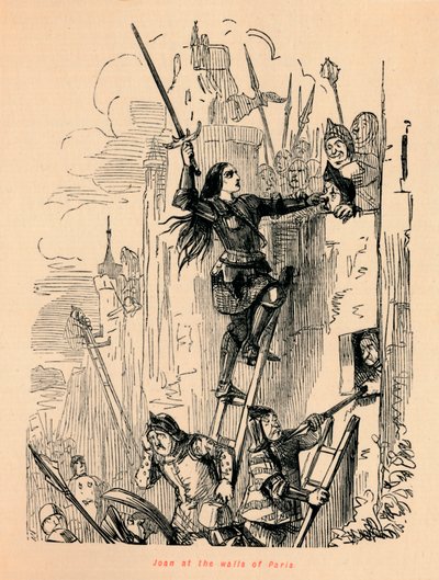Joan ved veggene i Paris, av John Leech