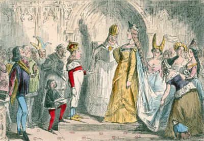 Ekteskap med Henrik den sjette og Margaret av Anjou av John Leech