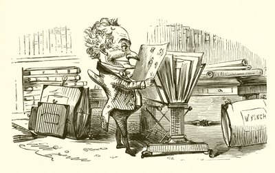 Mr Punch av John Leech