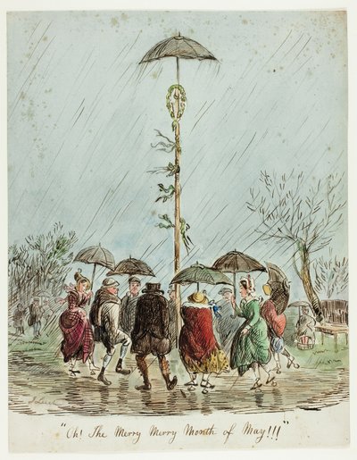 Åh! Den glade, gledelige maimåneden!!! av John Leech