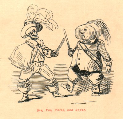 En, to, tre og under, 1897. av John Leech