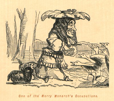En av Merry Monarchs Occupations, 1897. av John Leech