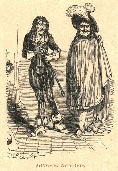Begjæring om et lån, 1897. av John Leech