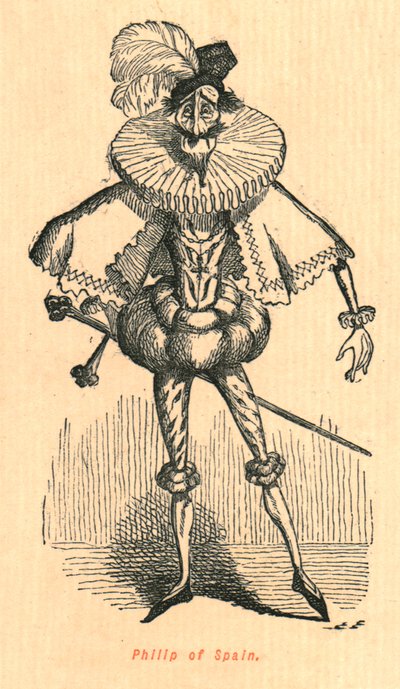 Filip av Spania, 1897. av John Leech
