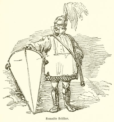 Samnittisk soldat av John Leech