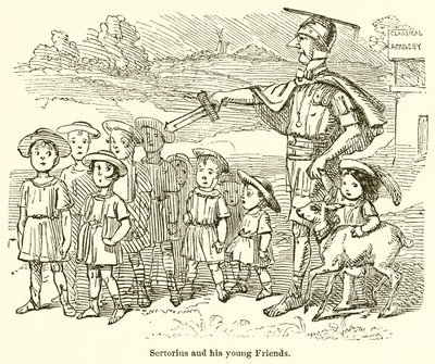 Sertorius og hans unge venner av John Leech