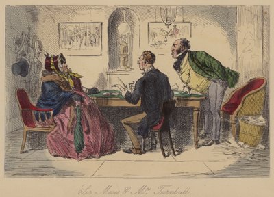 Sir Moses og fru Turnbull av John Leech