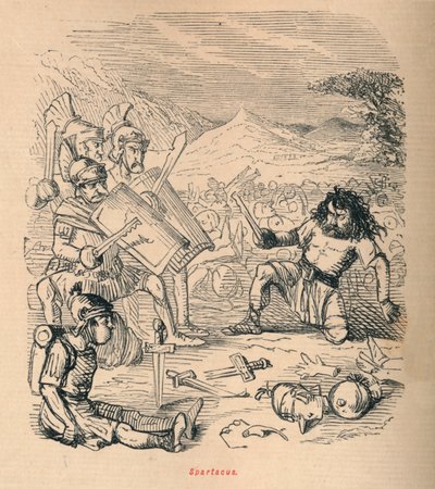 Spartacus, 1852 av John Leech