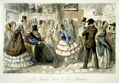 Tar vannet ved Handley Spa, 1845 av John Leech