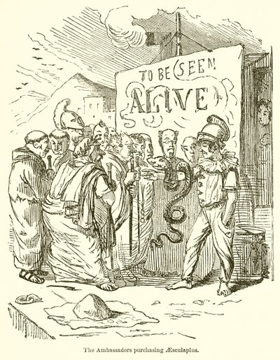 Ambassadørene kjøper Aesculapius av John Leech