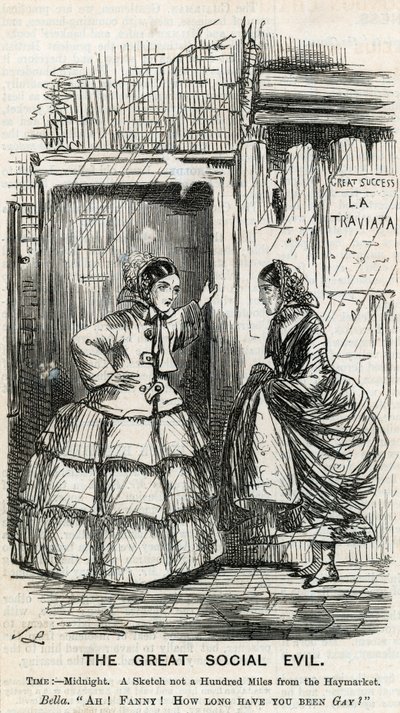 Den store sosiale ondskapen (gravering) av John Leech
