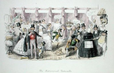 The Matrimonial Tattersalls av John Leech