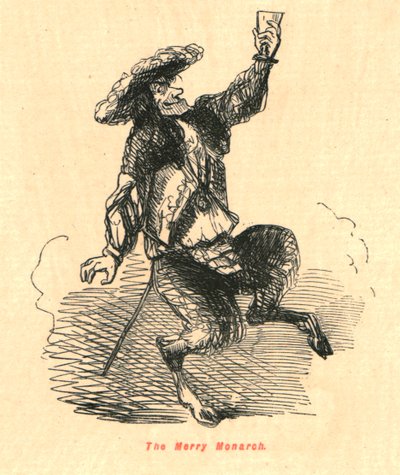 Den glade monarken, 1897. av John Leech