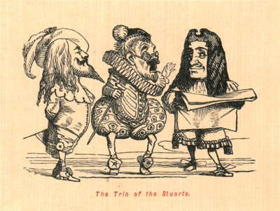 The Trio of the Stuarts, 1897. av John Leech