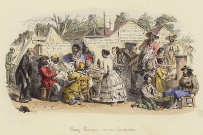 Topsy Turvey, eller våre antipoder av John Leech