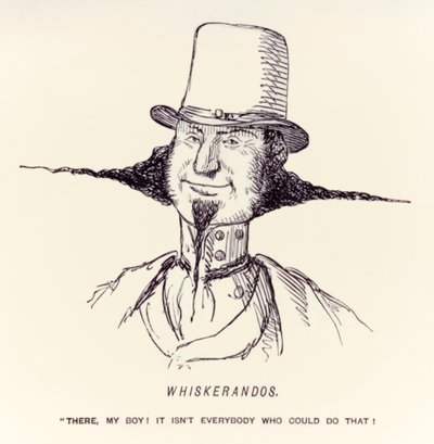 "Whiskerandos "Der, gutten min! Det er ikke alle som kan gjøre det!" publisert i det satiriske magasinet 