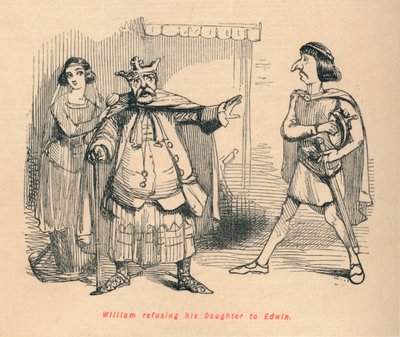 William nektet sin datter til Edwin, c1860, c1860 av John Leech