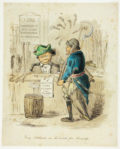 Ungt Irland i virksomhet for seg selv av John Leech