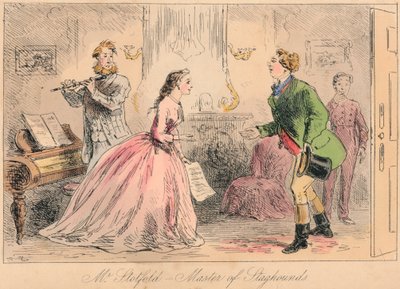 Mr. Stotford - Master of Staghounds, 1865. Artister: John Leech, Hablot Knight Browne. av John Leech and Hablot Knight Browne