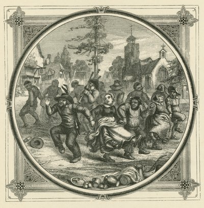 Cripple vil alltid lede dansen (gravering) av John Leighton
