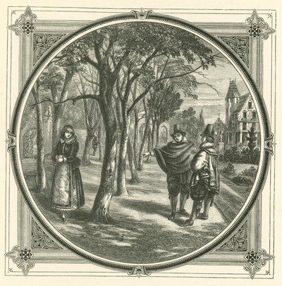 Skynd deg på fritiden (gravering) av John Leighton