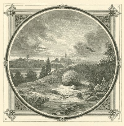 Lek, men kysk (gravering) av John Leighton