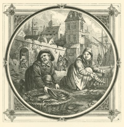 De ukyndige er såret (gravering) av John Leighton
