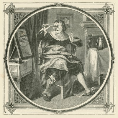 Den som skjærer av seg nesen, trosser sitt eget ansikt (gravering) av John Leighton