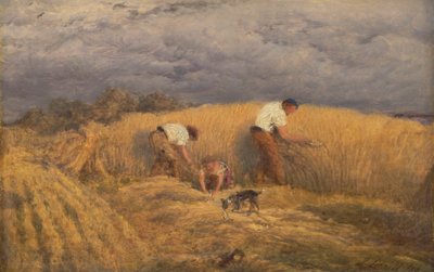 En ferdig studie for "høste" av John Linnell