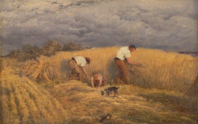 En ferdig studie for "høste" av John Linnell