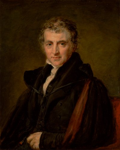 Augustus Wall Callcott, RA av John Linnell