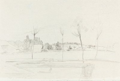 Landskap i Hertfordshire av John Linnell
