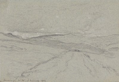 Mountain View i Nord-Wales av John Linnell