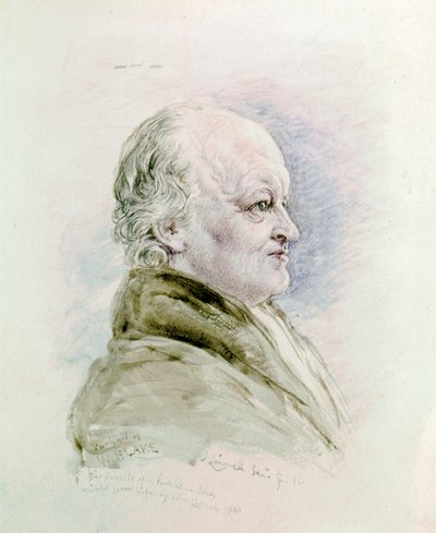 William BLAKE, portrett av John Linnell