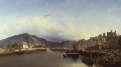 Broen ved Cherbourg av John Louis Petit