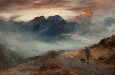 Tåke på fjellene av John MacWhirter