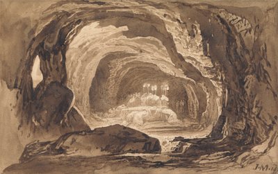 Begravelse av Sarah av John Martin