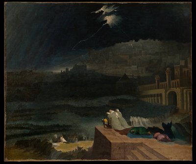 Nineves omvendelse av John Martin
