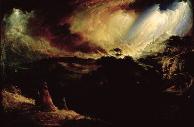 Ødeleggelsen av Sodoma og Gomorra av John Martin