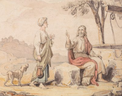 Kvinnen ved brønnen av John Martin