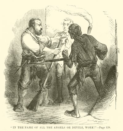 Illustrasjon for A Tale of Two Cities av Charles Dickens av John McLenan