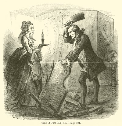 Illustrasjon for A Tale of Two Cities av Charles Dickens av John McLenan
