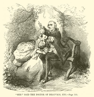 Illustrasjon for A Tale of Two Cities av Charles Dickens av John McLenan