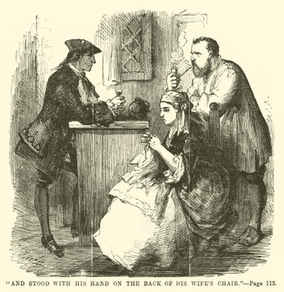 Illustrasjon for A Tale of Two Cities av Charles Dickens av John McLenan