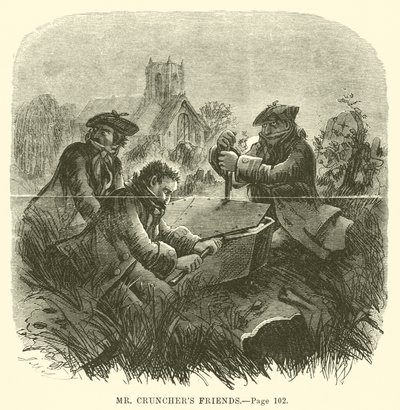 Illustrasjon for A Tale of Two Cities av Charles Dickens av John McLenan
