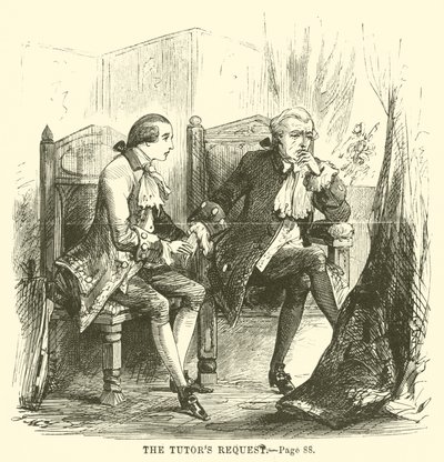 Illustrasjon for A Tale of Two Cities av Charles Dickens av John McLenan