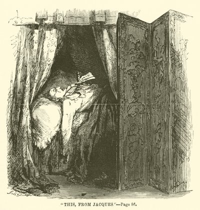 Illustrasjon for A Tale of Two Cities av Charles Dickens av John McLenan