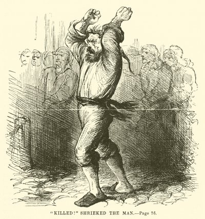 Illustrasjon for A Tale of Two Cities av Charles Dickens av John McLenan