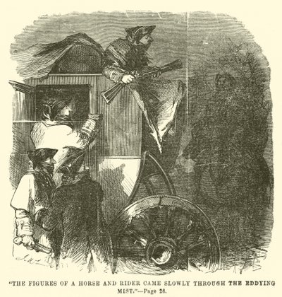 Illustrasjon for A Tale of Two Cities av Charles Dickens av John McLenan
