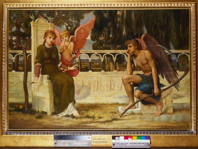 Kjærlighet og tid av John Melhuish Strudwick